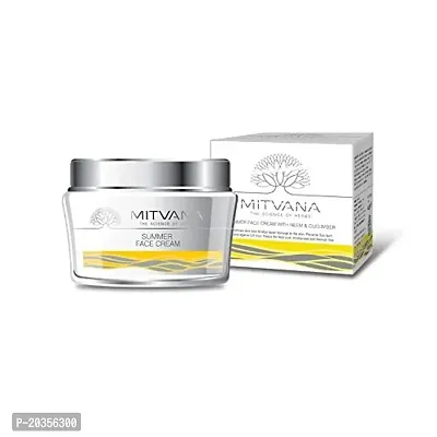 MITVANA Summer Face Cream With Neem  Cucumber 50g-thumb0