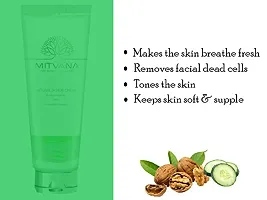 MITVANA Natural Scrub Cream with Cucumber  Walnut 100ml-thumb1