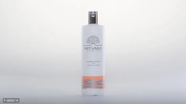 MITVANA Cleansing Milk With Saffron  Almond 200ml-thumb2