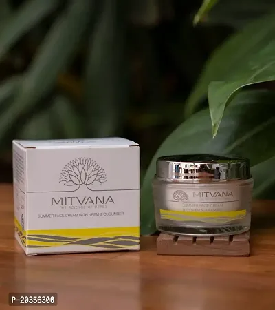 MITVANA Summer Face Cream With Neem  Cucumber 50g-thumb2