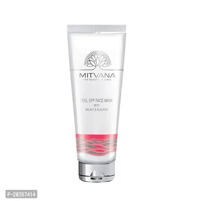 MITVANA Peel Off Face Mask 100g with Walnut  Acalypha