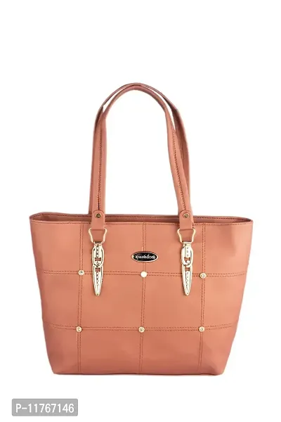 Kanha Fashion Export quality stylish handbag for stylish girls  womens (Tan)