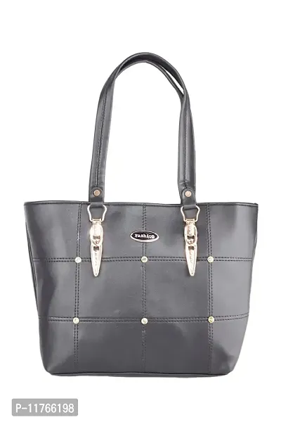 Kanha Fashion Export quality stylish handbag for stylish girls & womens (Black)