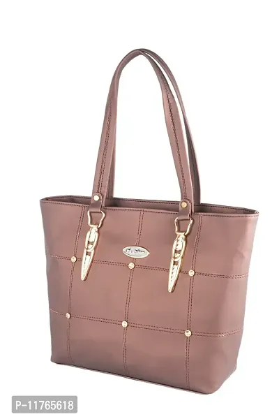 Kanha Fashion Export quality stylish handbag for stylish girls & womens (Brown)-thumb2
