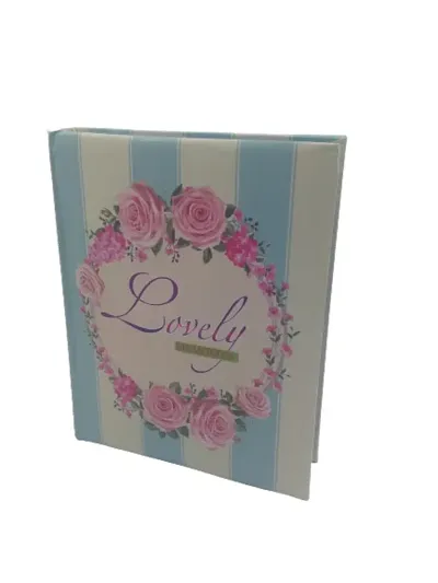 FLOWER DESIGN EXPORT QUALITY MULTI COLOR  PHOTO ALBUM  SIZE 4x6-104 PHOTOS POCKETS  TOTAL 104 PHOTO POCKETS