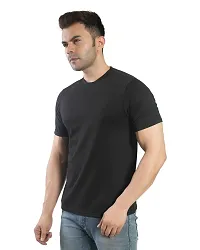 Fashion  White Cotton t shirt For Men-thumb3