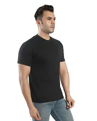 Fashion  White Cotton t shirt For Men-thumb2