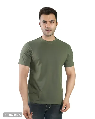 Stylish Polycotton T-shirt For Men-thumb0