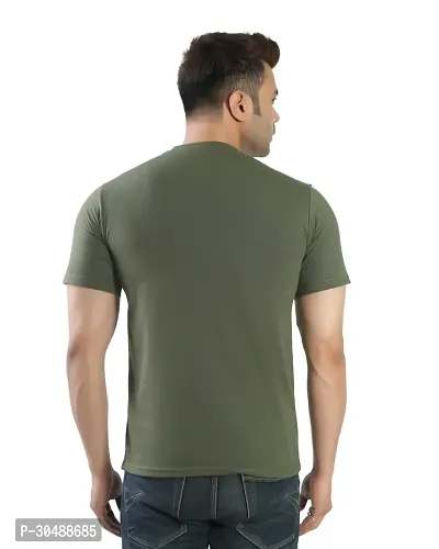 Stylish Polycotton T-shirt For Men-thumb2