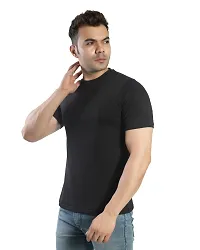 Stylish Polycotton T-shirt For Men-thumb2