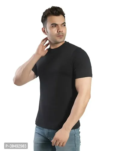 Stylish Polycotton T-shirt For Men-thumb3