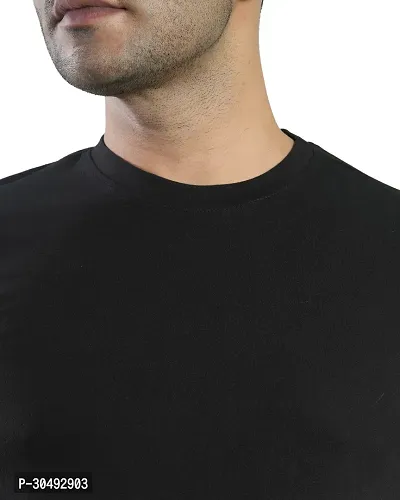 Stylish Polycotton T-shirt For Men-thumb2