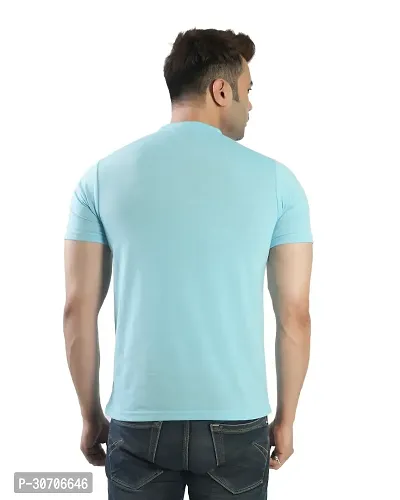 Trendy Multicoloured Cotton Solid Round Neck T Shirt for Men Pack of 2-thumb4