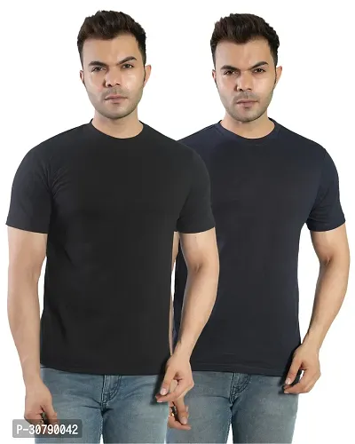 Fashion Cotton T Shirt for Men Pack of 2