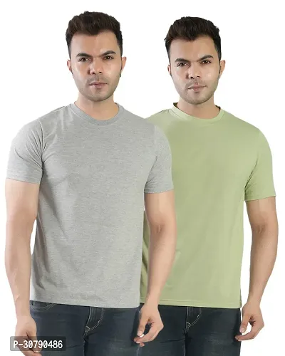 Fashion Cotton T Shirt for Men Pack of 2