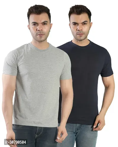 Fashion Cotton T Shirt for Men Pack of 2