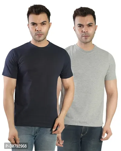 Fashion Cotton T Shirt for Men Pack of 2