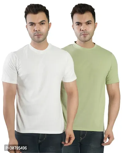 Fashion Cotton T Shirt for Men Pack of 2