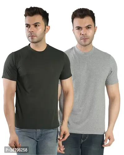 Fashion Cotton T Shirt for Men Pack of 2