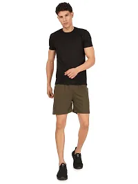 Trendy Cotton Solid Regular Fit  Shorts for Men-thumb3