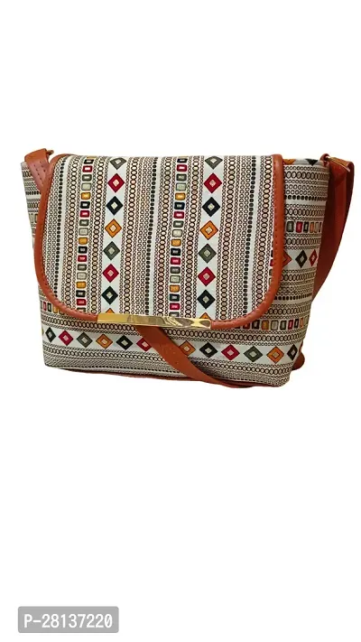 Trendy Collection Fabric Patola Print Hand Bags For Women-thumb0