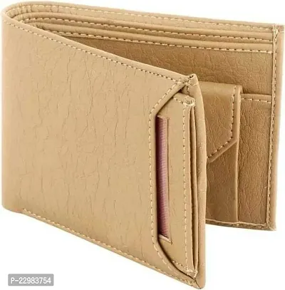 Stylish wallet for men Brown color Free Size-thumb0