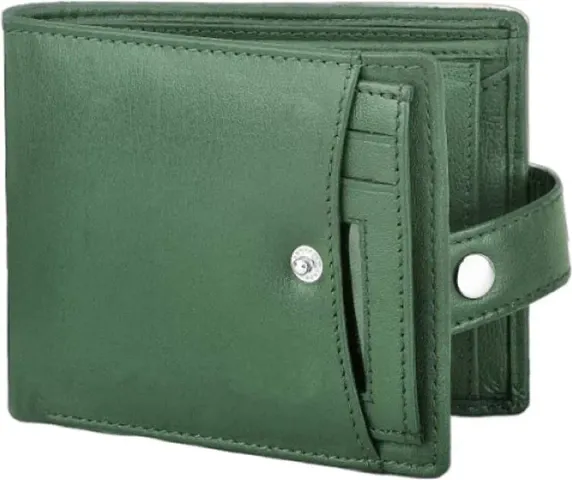 Stylish PU Textured Two Fold Wallet