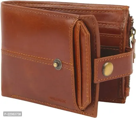 Stylish wallet for men Brown color Free Size