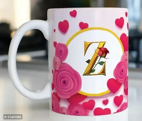 Alphabet Letter Z Printed Coffee Mug Best Special Gift