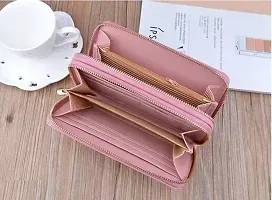 Valerie Women Girls Wallets Double Zipper Clutch Purse Handbag Wallets-thumb1