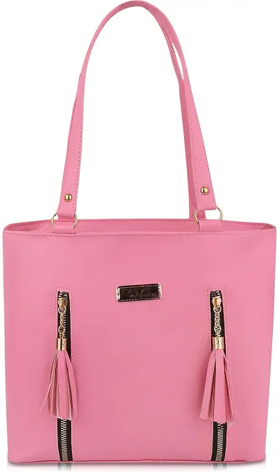 Fancy PU Solid Handbags For Women
