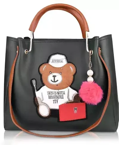 Womens Teddy Handbag for Women and girls