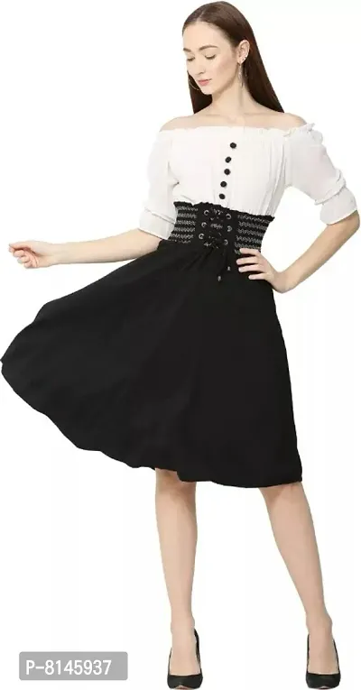 Buy Women Fancy Fit And Flare Dress Online In India At Discounted Prices