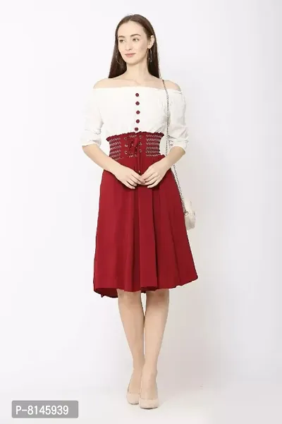 Fancy fit and flare dress online