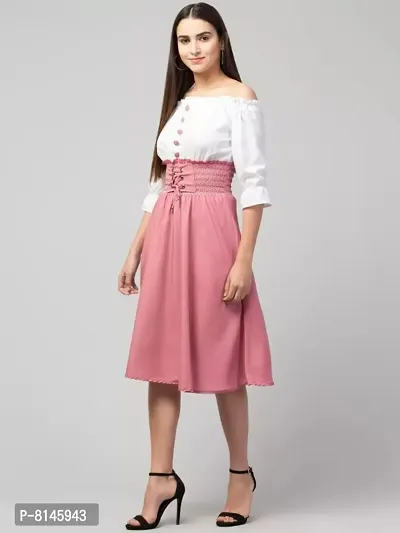 Buy Women fancy Fit and Flare Dress Online In India At Discounted