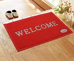 Stylish Multicoloured Polyvinyl Chloride Door Mats Pack Of 2-thumb1