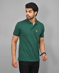 BENAVJI Men's 100% Cotton Regular Pocket Polo Shirt-thumb4