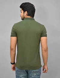 BENAVJI Men's 100% Cotton Regular Polo T-Shirt-thumb3