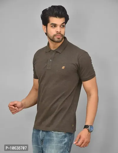 BENAVJI Men's 100% Cotton Regular Polo T-Shirt-thumb2