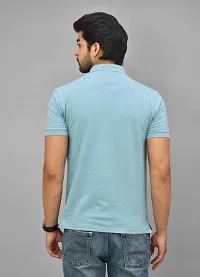 BENAVJI Men's 100% Cotton Regular Polo T-Shirt-thumb3