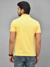 BENAVJI Men's 100% Cotton Regular Polo T-Shirt-thumb3