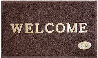 Stylish Brown Polyvinyl Chloride Door Mats-thumb3