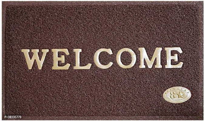 Stylish Brown Polyvinyl Chloride Door Mats-thumb4