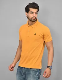 BENAVJI Men's 100% Cotton Regular Polo T-Shirt-thumb1