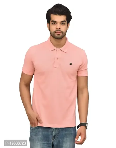 BENAVJI Men's 100% Cotton Regular Polo T-Shirt