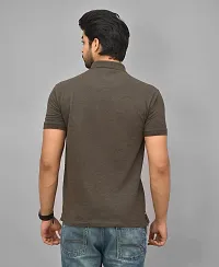 BENAVJI Men's 100% Cotton Regular Polo T-Shirt-thumb3