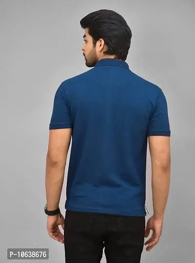 BENAVJI Men's 100% Cotton Regular Polo T-Shirt-thumb4