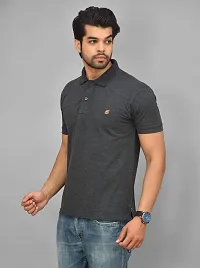 BENAVJI Men's 100% Cotton Regular Polo T-Shirt-thumb1