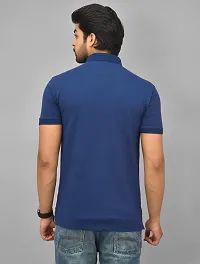 BENAVJI Men's 100% Cotton Regular Pocket Polo Shirt-thumb3