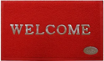 Stylish Red Polyvinyl Chloride Door Mats-thumb3